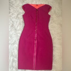 Elie Tahari Fitted Dress